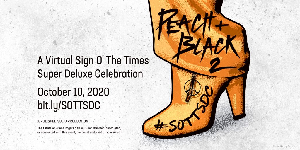 Peach and Black 2 A Sign O' The Times Super Deluxe Celebration