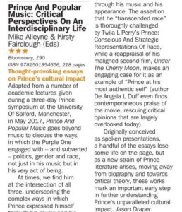 Prince and Popular Music Review Record Collector Magazine