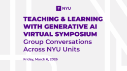 [March 6, 2026] Generative AI Symposium Flyer
